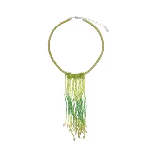 Behave - Gevlochten Ketting Rood - Trendy Accessoire Voor Dames
