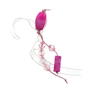 Behave - Roze Lange Kralenketting Van Touw - Nikkelvrij - Modeketting 68 Cm