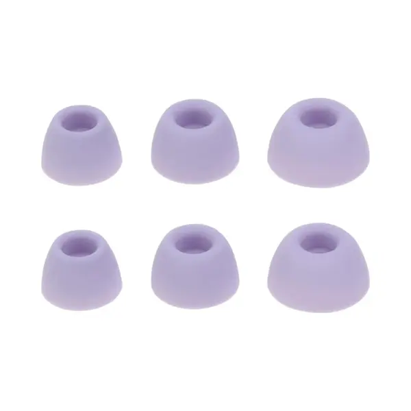 Ibley Siliconen Oortips Voor Samsung Galaxy Buds 2 Pro Paars - Siliconen Earplug - S/M/L Formaat - 3 Paar - 3 Maten thumbnail