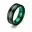 zwart met groen