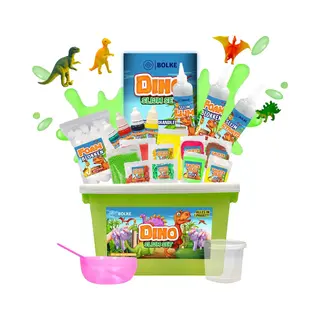 Bolke® - Slijm - Dinosaurus Slijmset - Dinosaurus Speelgoed - Dinosaurus - Slijm Maken - Slime - Slijmpakket - Slijm Maken Voor Kinderen