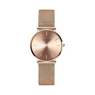 Hannah Martin Elegante Horloge | Rose Goudkleurig | Rose Wijzerplaat | Borasi | Dames Horloges | Vrouwen Horloges | Best Verkochte Horloges | Leuke