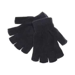 Vingerloze Handschoen - Donkergrijze Handschoenen - One Size (valt Klein) - Grijze Handschoentjes - Chpn