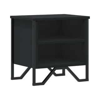 VidaXL 848494 Nachtschränkchen & Nachttisch Schwarz