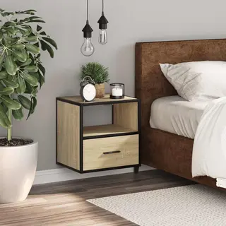 Wand-nachttisch Sonoma-eiche 40x31x39, 5 Cm Vidaxl