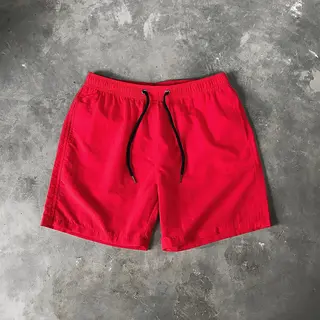 Heren Korte Broek - Rood - Maat Xxl