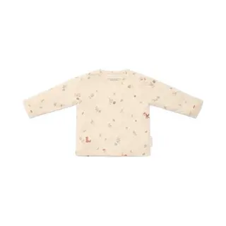 Little Dutch Shirt Lange Mouw - Zand - Forest Friends - All Over Print-56