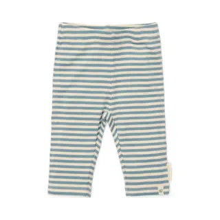 Little Dutch CL25223027 Hose Gestreift Stone Blue - Forest Friends (Gr. 62)