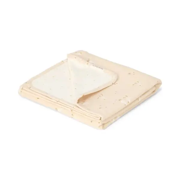 Little Dutch Decke Babydecke Sommerdecke Sommer Baby (70x100 Cm) Little Goose Beige - Newborn Naturals thumbnail
