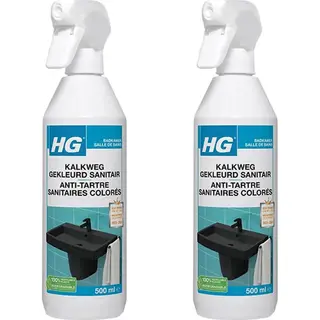 Hg Kalkweg Gekleurd Sanitair – 2-pack – Met Kd® Spons