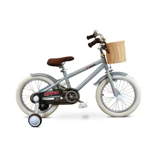 Zonix Kinderfiets 16 Inch Jongensfiets – Pastel Slate Blue Met Zijwieltjes | Leeftijd 4-6 Jaar | Kledingmaat 103-118 | Welhof; Dé Outlet Store Van