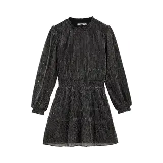We Fashion Meisjes Jurk Met Glittergaren