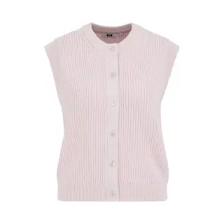 We Fashion Gebreide Bodywarmer Rosé