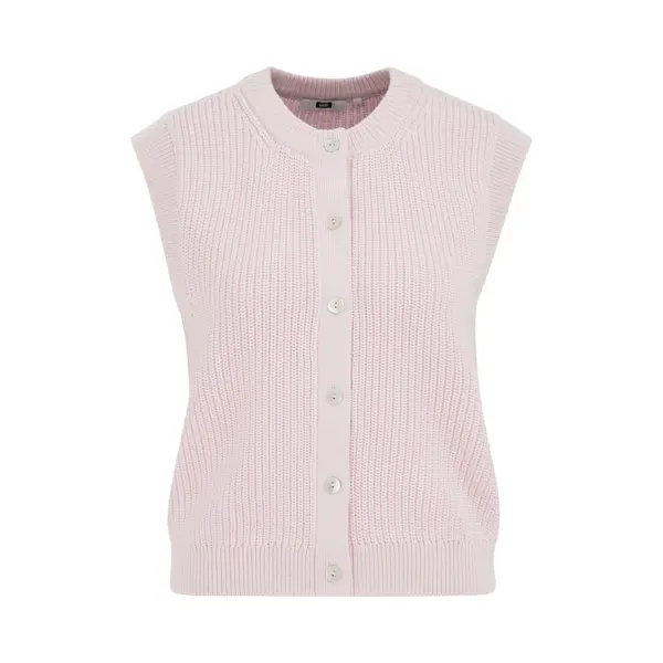 We Fashion Gebreide Bodywarmer Rosé thumbnail
