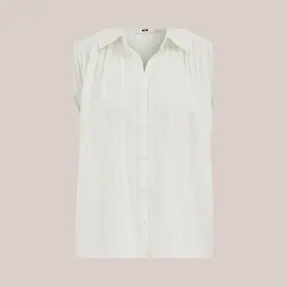 We Fashion Dames Blouse Met Structuur