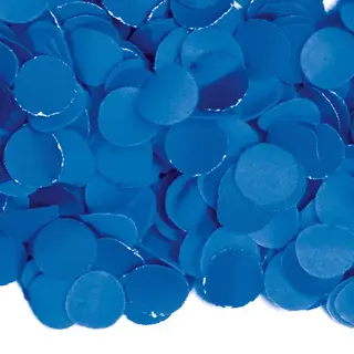Carnaval Strooi Confetti Blauw - Papier - 300 Gram - Feest Decoratie Confetti