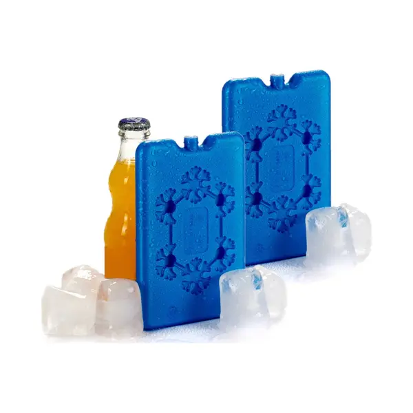 Arte r Koelelementen Extra Plat - 2x - Blauw - 11 X 2 X 16 Cm - Koelblokken - Voor Koeltas/koelbox thumbnail