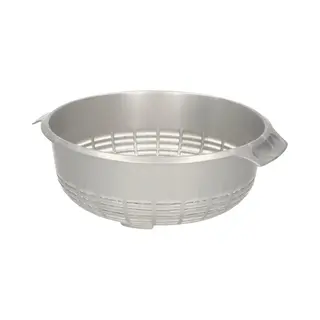 Plasticforte Keuken Vergiet - Kunststof - Zilvergrijs - Afgieten - Breed Model - 27 X 23 X 9 Cm