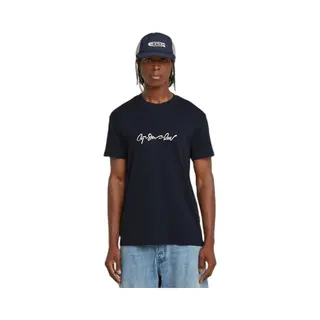 G-Star, Unisex, Shirts, G-script, Blau, (L)