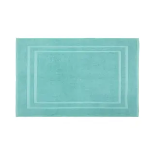 DoubleDry Hotel Badmat 50 X 80 Cm – 100% Katoen 1000 G/m2 – Zacht & Absorberend - Denimblauw
