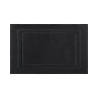 DoubleDry Hotel Badmat 50 X 80 Cm – 100% Katoen 1000 G/m2 – Zacht & Absorberend - Zwart