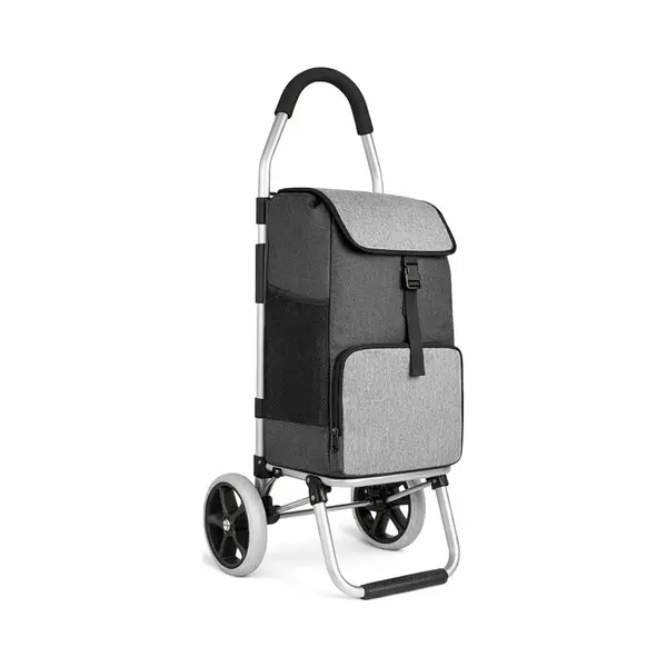 Floressa Boodschappentrolley Met Koelvak – 45L – Opvouwbare Boodschappenwagen Met Steekwagen Functie – Boodschappenkar thumbnail