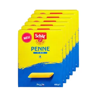 Schar Schär | Glutenvrij | Penne | 6 Stuks | 6 X 400 G