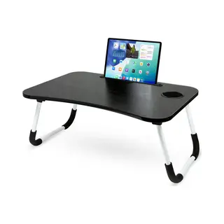 Mdo - Bedtafel - Laptoptafel - Bank Tafeltje - Ontbijttafeltje - Zwart