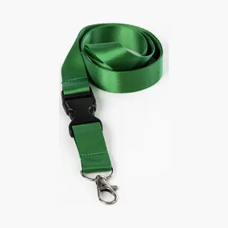 Ecorare® - 10 Stuks Sleutelkoord - Kliksluiting - Lanyard - Keycord - Groen - 50 Cm