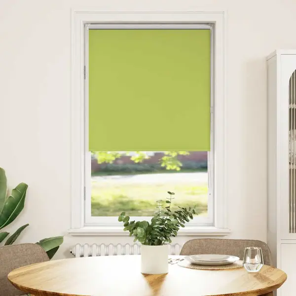Verdunkelungsrollo Grün 85x175 Cm Stoffbreite 80, 7 Cm Polyester Vidaxl thumbnail