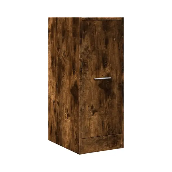 VidaXL Apothekerskast 30x41x77, 5 Cm Bewerkt Hout Gerookt Eikenkleurig thumbnail