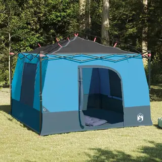 VidaXL Binnentent Met Dak Met Opslag Blauw 290 X 288 X 234 Cm Taft
