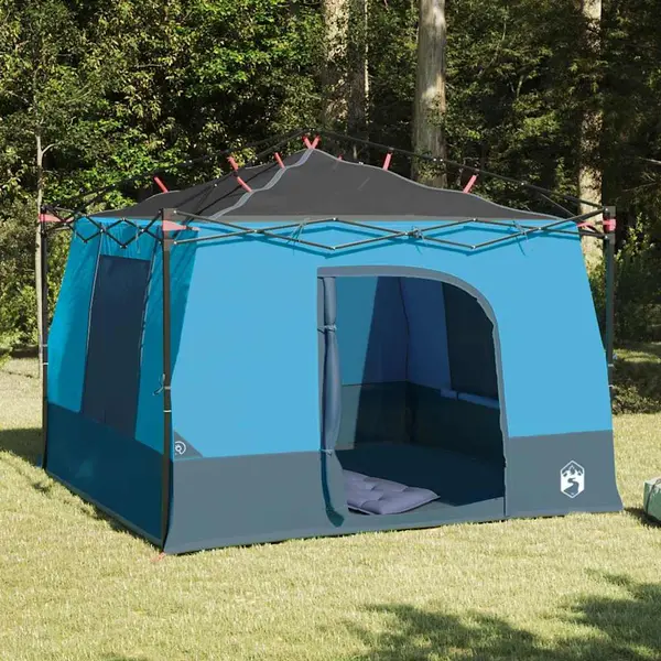 VidaXL Binnentent Met Dak Met Opslag Blauw 290 X 288 X 234 Cm Taft thumbnail