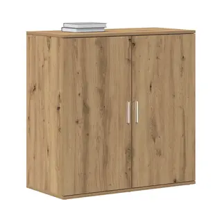 VidaXL Sideboard Artisan Oak 79 X 38 X 80 Cm Engineered Wood, Dining Room Sideboard, Modern Storage Unit, Rustic, Durable Cabinet, Functional