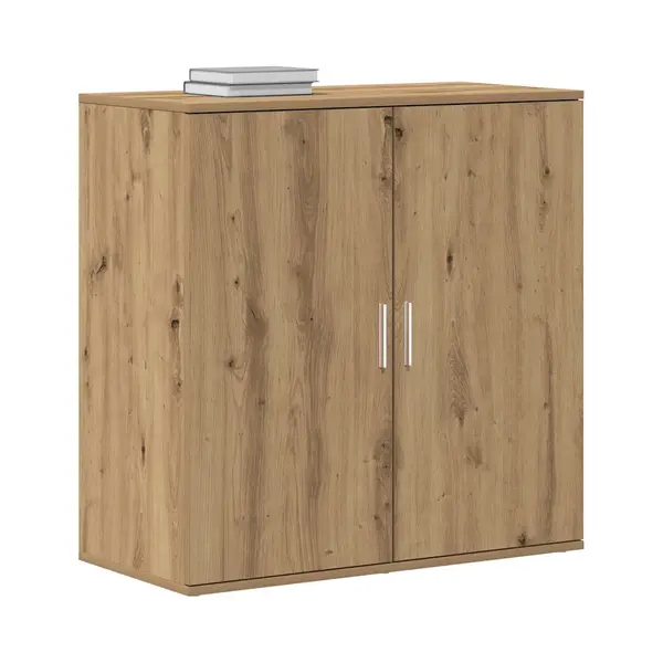 VidaXL Sideboard Artisan Oak 79 X 38 X 80 Cm Engineered Wood, Dining Room Sideboard, Modern Storage Unit, Rustic, Durable Cabinet, Functional thumbnail