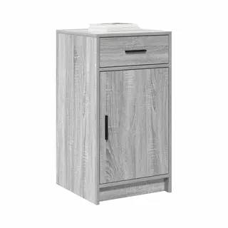 Sideboard Grey Sonoma 40 X 40.5 X 75 Cm Engineered Wood Vidaxl