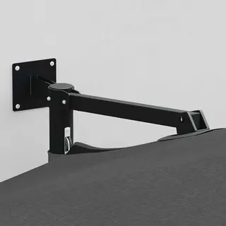 Garden Parasol Anthracite, Black 248 X 248 X 148 Cm Vidaxl