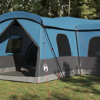 VidaXL Zelt Für 16 Personen Mit Dach Blau 680 X 510 X 210 Cm