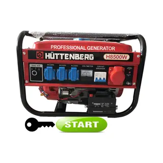Huttenberg H8500W Stroomgenerator - Model 2025 | 220V / 380V