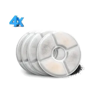 BlueTime - Drinkfontein Filters - Filter Drinkfontein - Drinkfontein Filters - Navulling - Kat - Navulling Set 4 Stuks
