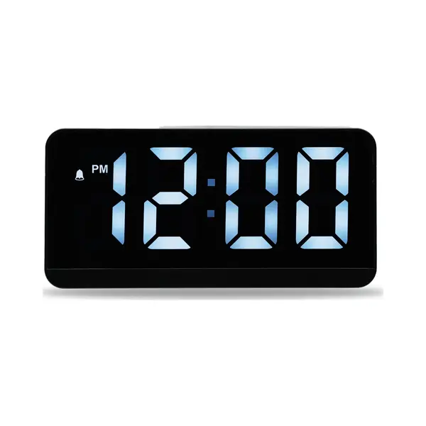 Premes Digitaler Wecker Mit Großem Led-Display – Tischwecker Mit Nachtmodus, Temperatur- Und Datumsanzeige – Usb- Und Batteriebetriebener Kleiner thumbnail