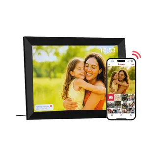 Umbrion Digitale Fotolijst - Frameo - 10.1 Inch (25.6 Cm) - 32 Gb - Digitaal Fotolijstje Met Wifi