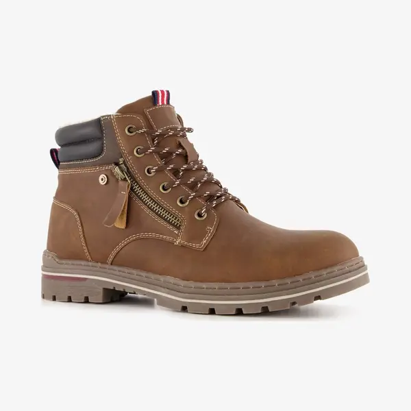Blue Box Gevoerde Heren Veterboots Bruin - Maat 41 thumbnail