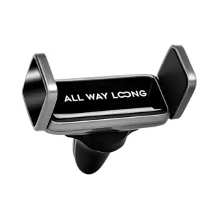 All Way Long Telefoonhouder Auto Ventilatie - Gsm Houder Auto - Telefoonhouders Auto Ventilatierooster - Mobiel Houder Auto - Phone Holder Car - Universeel - Zwart