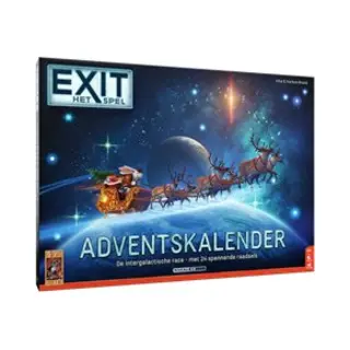 Exit Het Spel – De Intergalactische Race - Adventskalender Met 24 Raadsels | 999 Games