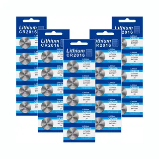 Maxenza CR2016 - 3V Lithium Knoopcel - 25 Batterijen