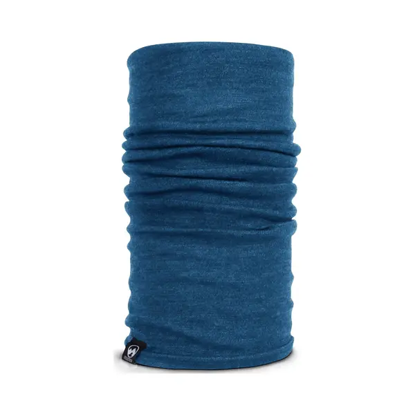 MowMow® Merino Nekwarmer - Sjaal - Multifunctionele Hoofdbescherming - Sport - Wintersport - Blauw thumbnail