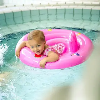 Swim Essentials Baby Zwemband Roze - Baby Float & Zwemzitje - 0-1 Jaar