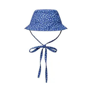 Swim Essentials - Uv Zonnehoed Baby - Blauw Panterprint - 1-2 Jaar