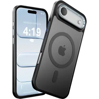 My Case Hoesje Geschikt Voor IPhone 17 Air - Zwart - Geschikt Voor MagSafe – Slank, Sterk En Shock Proof